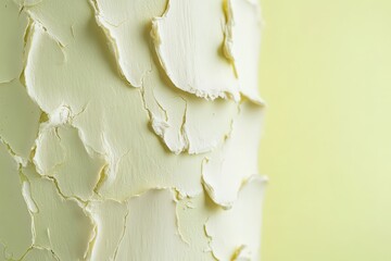 Fototapeta premium Close-up view of textured buttercream frosting on a cake.