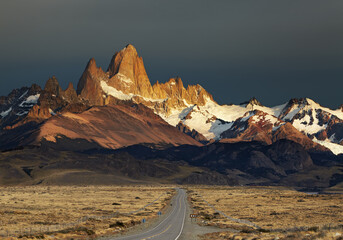 Mount Fitz Roy at sunrise, Patagonia, Argentina