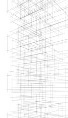 Modern building. Architectural background