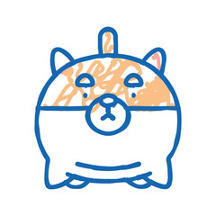 plushies kawaii icon doodle illustration