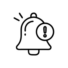 Alert notification icon, for app design