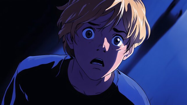 Adrien looking worried as Plagg disappears in anime style