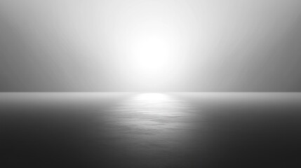 Empty Concrete Floor Background with Light