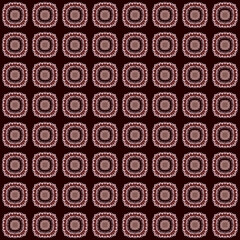 Circle starburst Seamless repeating tile geometric decorative pattern