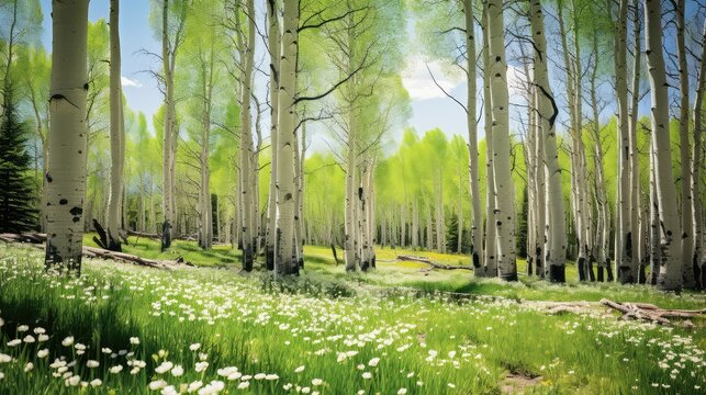 aspen spring in colorado