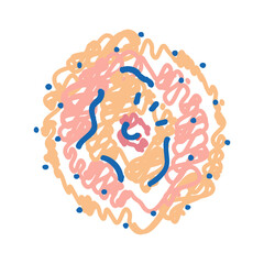 bites stings household injury accident icon doodle illustration