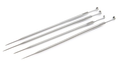 Four Stainless Steel Needles.