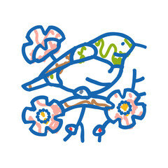 culture day observed japanese holiday icon doodle illustration