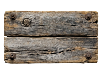 old weathered wood sign