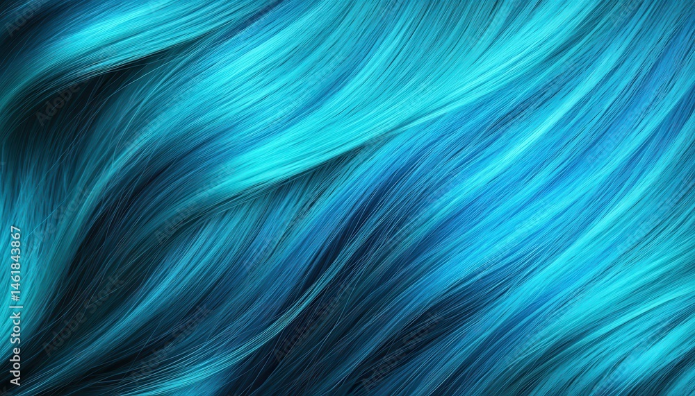 Poster abstract fiber optic background with glowing blue light futuristic texture surface and wave design f