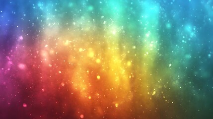 Obraz premium Vibrant, multicolored abstract background with sparkling highlights.