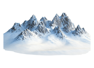 Panoramic Mountains snow