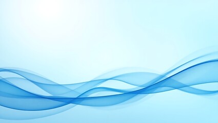 Fototapeta premium abstract blue wave background