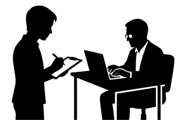 vector of business people.