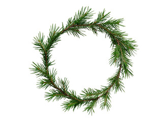 Pine twigs decorations