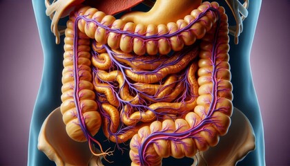 Human Digestive System Health Map