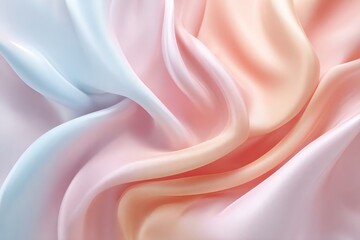 Fototapeta premium Soft Pastel Satin Fabric Texture for Seamless Background Design