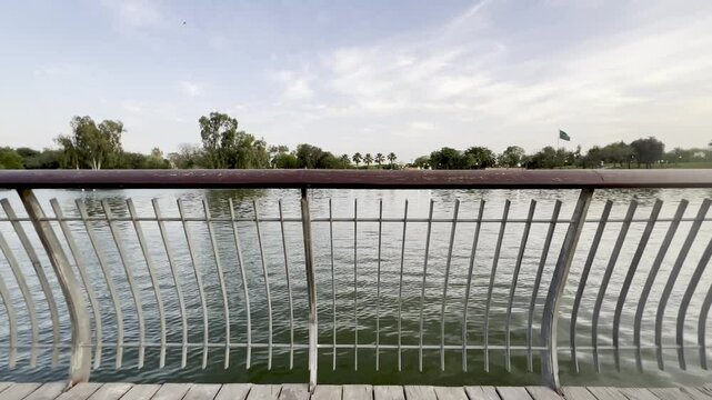 salam park beautiful bridge and water view 12 july 2025.