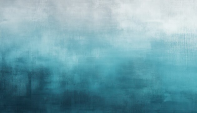 Textured Teal and Blue Gradient Abstract Background with a Dynamic Pattern and Evocative of Water Color