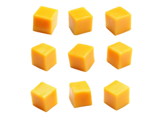 Set mango cubes