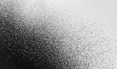 Obraz premium detailed grainy texture effect on monochrome gradient background, abstract and minimalistic design, smooth transition 