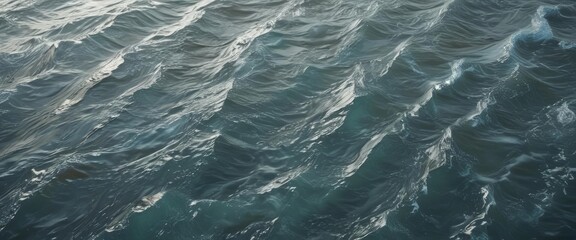 Fototapeta premium Intersecting triangles forming stylized ocean swell, muted tones, design, monochrome, art