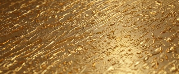 Intricate gold metallic texture, shimmering surface,  detail,  texture