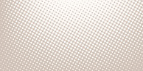 Dotted gradient vector illustration, white and black halftone background, horizontal seamless dotted lines, monochrome dots texture backdrop, retro effect. modern