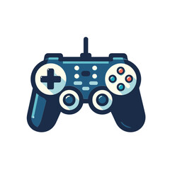 Obraz premium Vector illustration of game controller for gaming concept, colorful, modern design