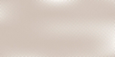 Dotted gradient vector illustration, white and black halftone background, horizontal seamless dotted lines, monochrome dots texture backdrop, retro effect. modern