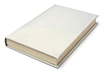 Blank Hardcover Book with White Cover—Minimalist and Versatile Design for Journals, Sketchbooks, and Branding