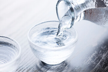 冷たい日本酒　冷酒