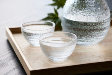 冷たい日本酒　冷酒
