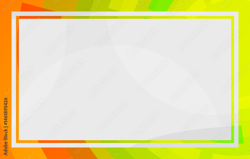 Poster abstract colorful vector set design with wave pattern in green, blue, and orange for website banners