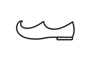 Fototapeta premium Stylish vector illustration of a modern shoe design suitable for fashion and apparel projects