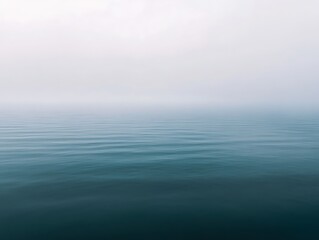 Obraz premium fog over the sea