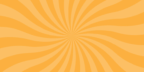 Abstract Sunburst beam light vintage shine and graphic summer explosion pattern. orange bright sunrise isolated glow striped texture background.	
