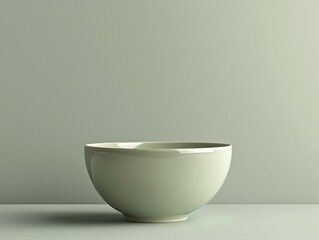 Green Ceramic Bowl