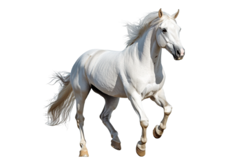white andalusian horse