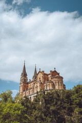 Obraz premium Basílica de Santa María la Real de Covadonga