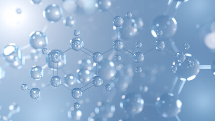 synephrine molecular structure 3d, antihypotensive agents structural chemical formula view from a microscope