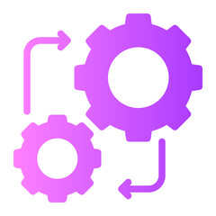 system gradient icon