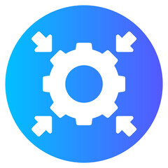 process gradient icon