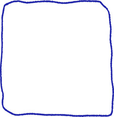 테두리, 파랑, 단순한, 형태, 기본, 파란색 테두리, 견출지, 메모, 메모장, 손그림, 교육, 칠판