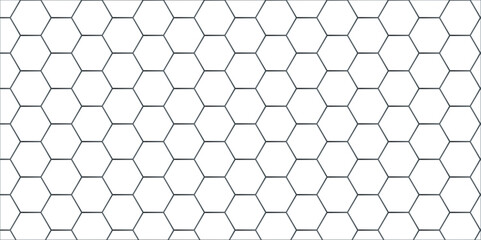 Modern hexagon polygonal technology vector. seamless bright white abstract honeycomb science digital texture background.  Abstract square digital grid pattern background with hexagons.