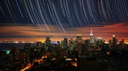 rooftop star curtain