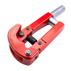 Fototapeta premium Red Pipe Expanding Tool isolated on transparent background