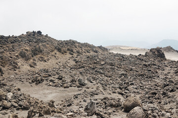 The mountain terrain near Franz Luitpold house, the Bavarian Alps, Germany