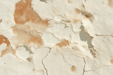 Cracked, weathered surface