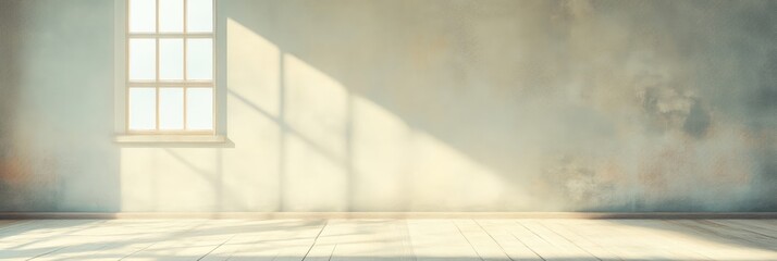 Sunlit Room with Wooden Floor